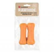 Палочки жевательные Flamingo кости обернутые мясом курицы для собак 120 г