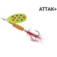 Блесна-вертушка Fishing ROI 13 г Attak Plus 1921 green