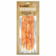 Лакомство Flamingo палочки жевательные обернутые мясом курицы 25 см 3 шт.