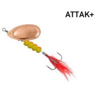 Блесна-вертушка Fishing ROI 7 г Attak Plus 003 gold