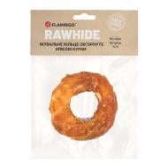 Ласощі Flamingo жувальне кільце обгорнуте м'ясом курки 10 см 1 шт. Ласощі Flamingo жувальне кільце обгорнуте м'ясом курки 10 см 1 шт.