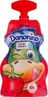Йогурт Danone 2.1% збагачений кальцієм та вітаміном D полуничний Danonino 70г
