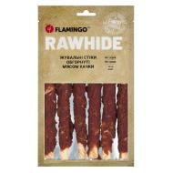 Лакомство жевательные стики обернутые мясом утки для собак 15 см 6 шт.