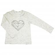 Футболка для девочки Danaya р.122 белый ШЯ19-104