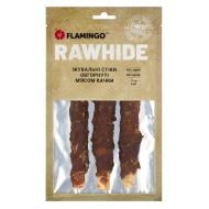 Лакомство Flamingo жевательные стики обернутые мясом утки для собак 17 см 3 шт.