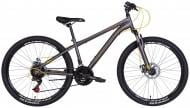 Велосипед Discovery 26" 13"(33 см) RIDER OPS-DIS-26-521 серый с желтым