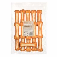 Лакомство Flamingo жевательные кости обернутые мясом курицы для собак 15 см 16 шт.