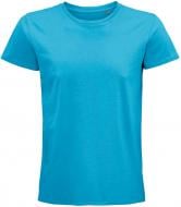 Футболка мужская Sol's Pioneer Men 035653213 р.3XL морская волна