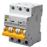 Автоматический выключатель UEC SB-M8 3P 50A D 4,5кA MCB45-3-050-D