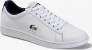 Кроссовки мужские Lacoste CARNABY EVO TRI 1 SMA 739SMA0033-407 р.44 белые Кроссовки мужские Lacoste CARNABY EVO TRI 1 SMA 739SMA0033-407 р.44 белые