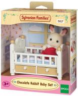 Ігровий набір Sylvanian Families Шоколадне Кроленя у ліжечку 5017