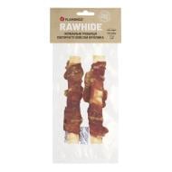 Лакомство ребрышки обернутые мясом кролика для собак 17 см 2 шт.