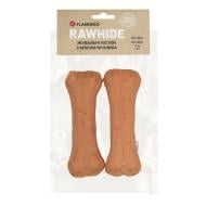 Лакомство Flamingo жевательные обернутые мясом кролика для собак 17 см 2 шт.