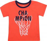 Футболка для мальчика Фламинго 825-110 р.98 оранжевый