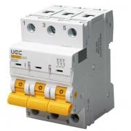 Автоматический выключатель UEC SB-M9 3P 10A B 6kA MCB60-3-010-B