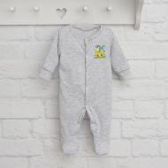 Человечек для мальчика Blanka Авто р.62 серый 110153