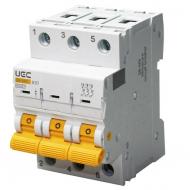 Автоматический выключатель UEC SB-M9 3P 20A B 6kA MCB60-3-020-B
