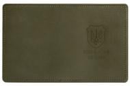Обложка на удостоверение офицера 4PROFI Герб с тиснением хаки Обложка на удостоверение офицера 4PROFI Герб с тиснением хаки