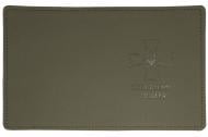 Обложка на удостоверение офицера 4PROFI Крест ВСУ нубук с тиснением хаки Обложка на удостоверение офицера 4PROFI Крест ВСУ нубук с тиснением хаки