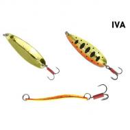 Блесна-колебалка Fishing ROI 15 г IVA 02 gold