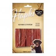 Лакомство Flamingo стрипсы с мясом утки для собак 75 г