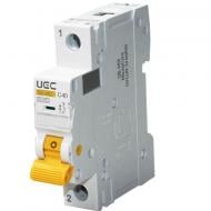 Автоматичний вимикач UEC SB-M9 1P 40A 6kA MCB60-1-040-C