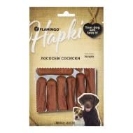 Лакомство Flamingo сосиски с мясом лосося для собак 75 г