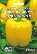 Семена перец Калифорнийское чудо золотое 3 г Насіння України