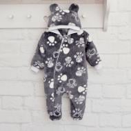 Комбінезон дитячий для хлопчика Blanka Лапки р.62 сірий 110330