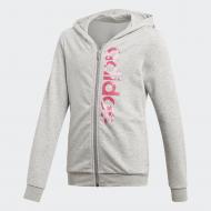 Джемпер Adidas YG E LIN CP HD DV0344 серый