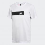 Футболка Adidas YB TR COOL TEE DV1357 белый