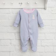 Человечек для девочки Blanka Зайчик р.62 серый 110151