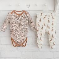 Комплект дитячого одягу Blanka Плямка бежевий р.68 110347