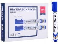 Маркер для белой доски Deli 2 мм с возможностью дозаправки синий EU00330