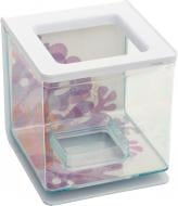 Акваріум Hagen Marina Betta Kit Flower для півника білий 2 л