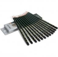 Олівець чорнографітний професійний 6831 5Н Deli