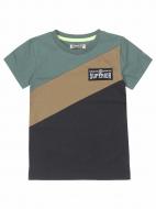 Футболка для мальчиков DJ Dutchjeans р.140 зеленый V42148-45