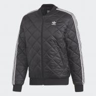 Ветровка Adidas SST QUILTED DV2302 р.M черная