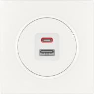 Механізм розетки USB + Type C HausMark Bela білий Механізм розетки USB + Type C HausMark Bela білий