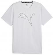 Футболка Puma PERFORMANCE CAT TEE M SILVER MIST 52031542 р.L серый