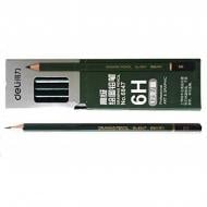 Олівець чорнографітний професійний 6847 6Н Deli