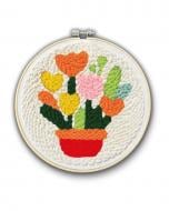 Набор для ковровой вышивки Brushme Горшок счастья