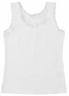 Майка детская для девочекдетские Bibo 34073 р.140 белый