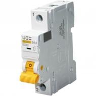 Автоматический выключатель UEC SB-M9 1P 63A D 6kA MCB60-1-063-D