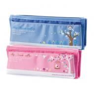 Пенал без наполнения 2 отделения 3064 Deli в ассортименте