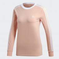 Футболка Adidas 3 STR LS TEE DV2606 р.S рожевий