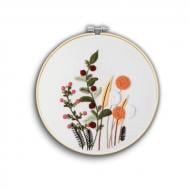 Набор для вышивания гладью Следы лета