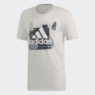 Футболка Adidas MH BOS GRAPH 2 DV3091 р.XL белый