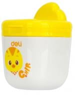Чинка Пташки з контейнером жовта ER01300 Deli
