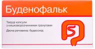 Буденофальк тв. з киш./розч. гран. по 3 мг №100 (10х10) капсули
